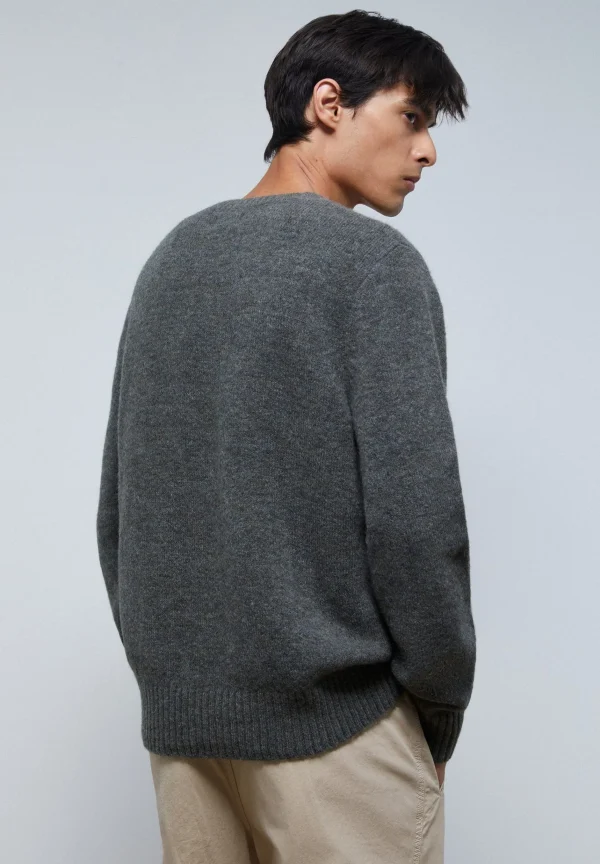 scalperscompany Jersey Mezcla Lana Cuello Redondo-Hombre Jerséis Y Cárdigans