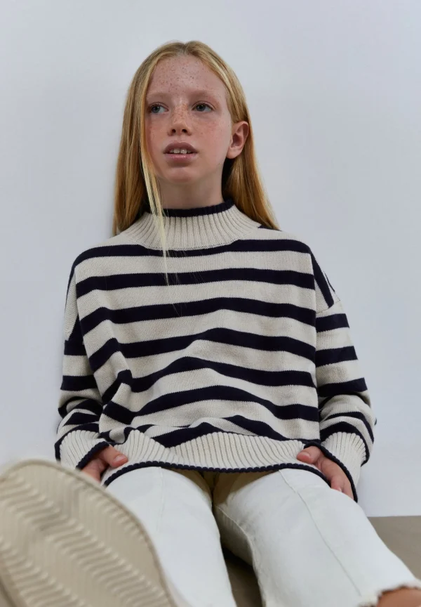 scalperscompany Jersey Perkins Rayas-Niños Jerséis Y Cárdigans
