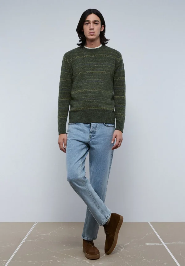 scalperscompany Jersey Premium Motivos Rayas-Hombre Jerséis Y Cárdigans