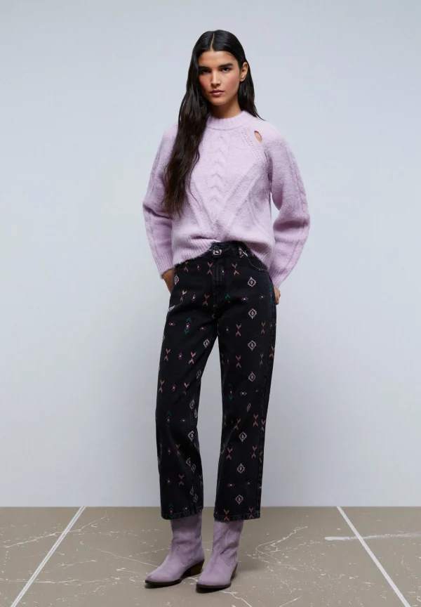 scalperscompany Jersey Punto Aberturas-Mujer Punto
