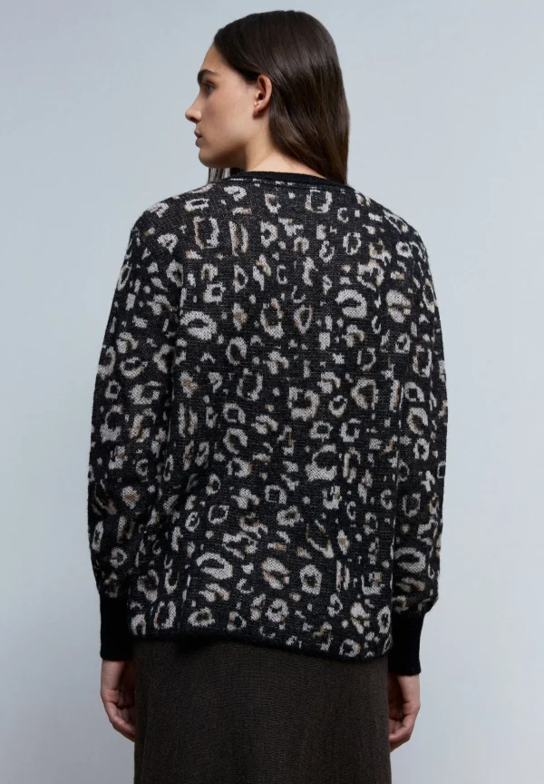 scalperscompany Jersey Punto Animal Print-Mujer Punto