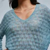 scalperscompany Jersey Punto Calados-Mujer Punto