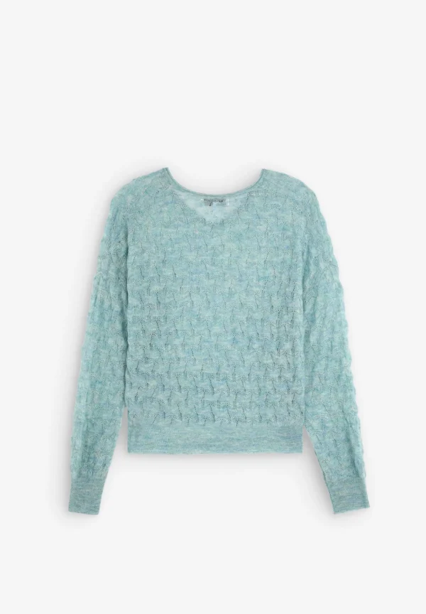scalperscompany Jersey Punto Calados-Mujer Punto