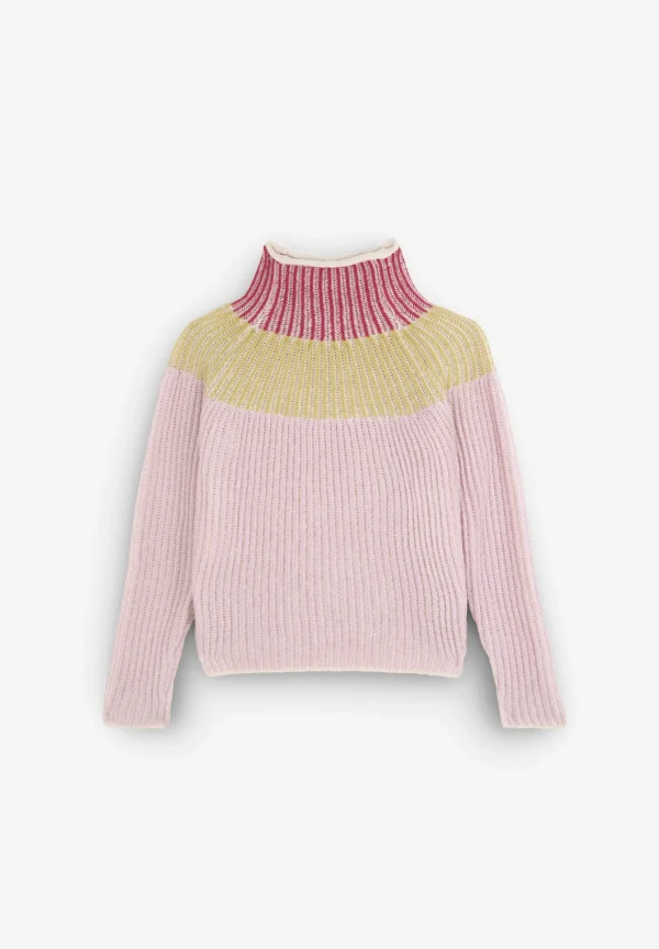 scalperscompany Jersey Punto Canale Tricolor-Niños Jerséis Y Cárdigans