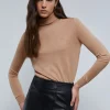 scalperscompany Jersey Punto Cuello Alto-Mujer Punto