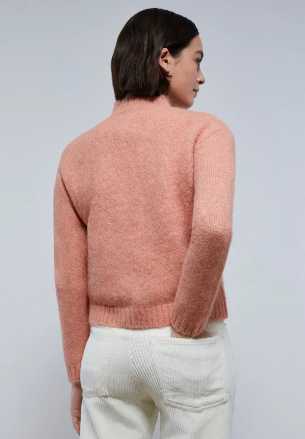scalperscompany Jersey Punto Cuello Botones-Mujer Punto