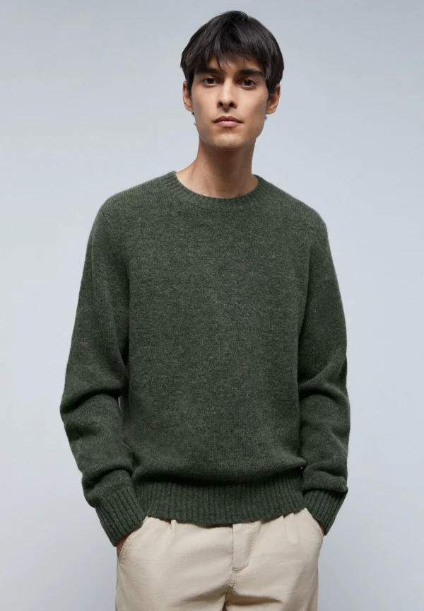 scalperscompany Jersey Punto Cuello Redondo-Hombre Jerséis Y Cárdigans