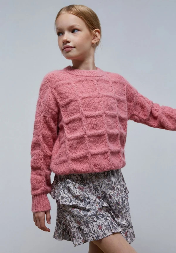 scalperscompany Jersey Punto Detalle Ochos-Niños Jerséis Y Cárdigans