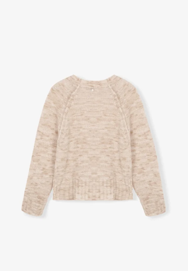 scalperscompany Jersey Punto Manga Ranglan-Mujer Punto