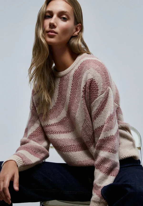 scalperscompany Jersey Punto Mohair-Mujer Jerséis Y Cárdigans