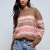 scalperscompany Jersey Punto Motivos Invernales-Mujer Punto