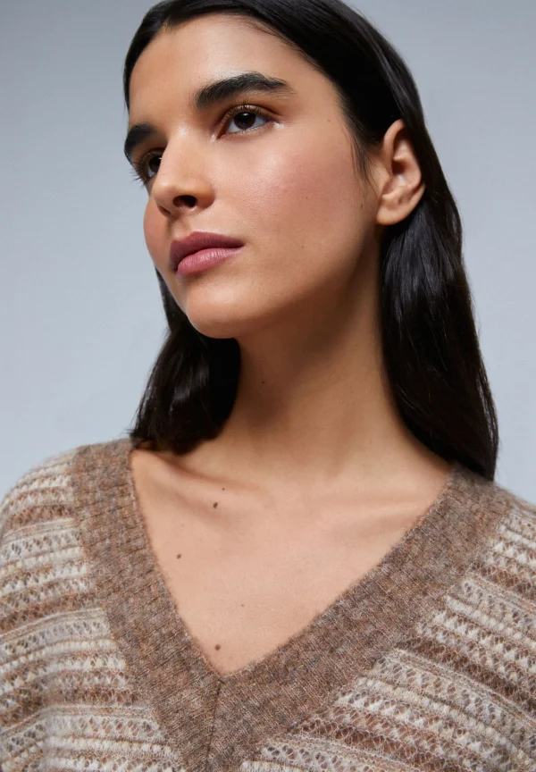 scalperscompany Jersey Punto Rayas-Mujer Punto