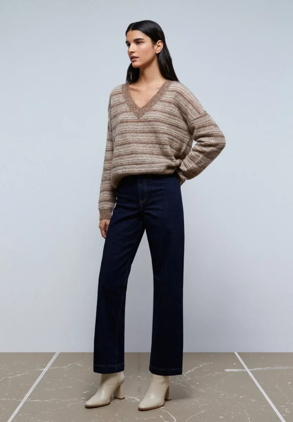 scalperscompany Jersey Punto Rayas-Mujer Punto
