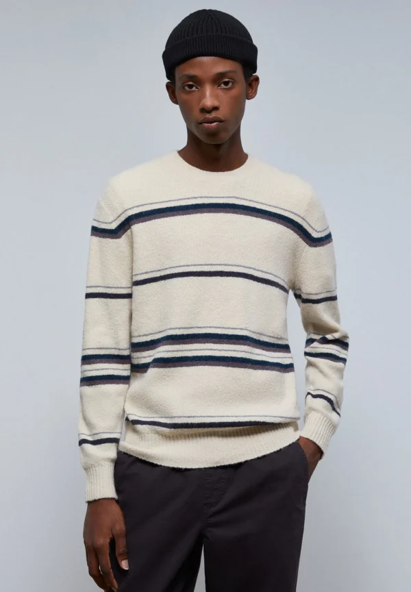 scalperscompany Jersey Punto Rayas Bicolor-Hombre Jerséis Y Cárdigans