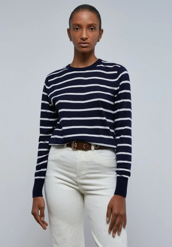 scalperscompany Jersey Rayas Punto Soft-Mujer Punto