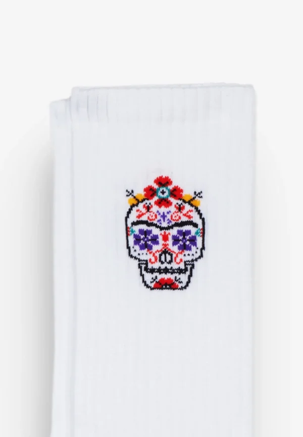 JIMMY LION | Calcetines Athletic Frida Calavera-Hombre Calcetines
