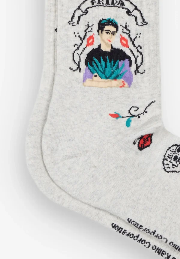 JIMMY LION | Calcetines Athletic Frida Viva Mexico-Hombre Calcetines