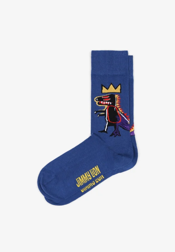 JIMMY LION | Calcetines Basquiat Pez Dispenser-Hombre Calcetines