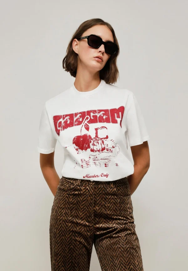 LAAGAM | Camiseta Logo-Mujer Camisetas Y Tops