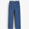 LAAGAM | Pantalon De-Nimes Indigo-Mujer Pantalones