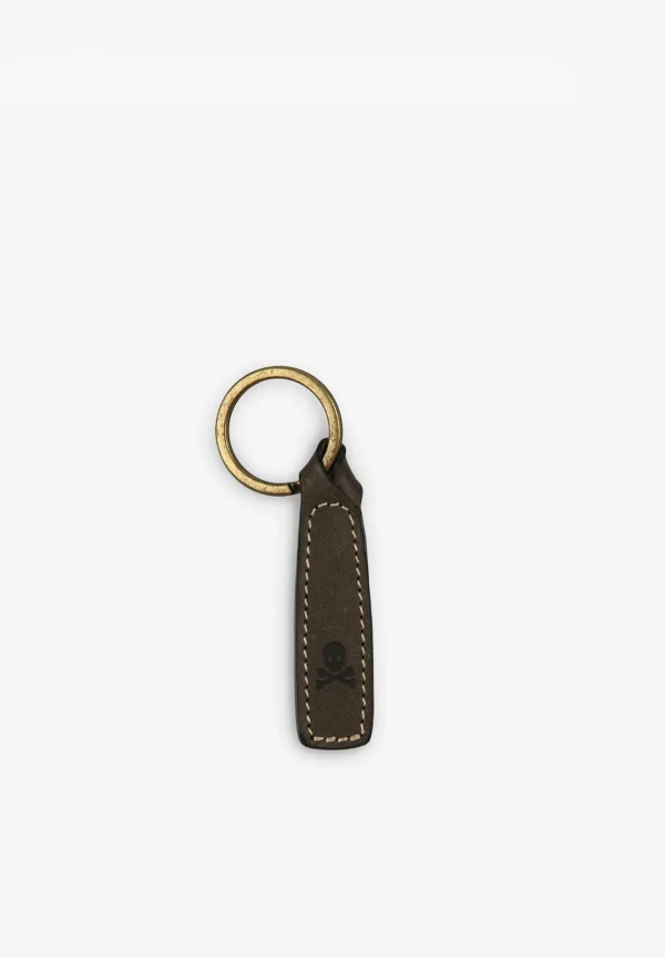 scalperscompany Llavero Calavera Grabada-Hombre Llaveros