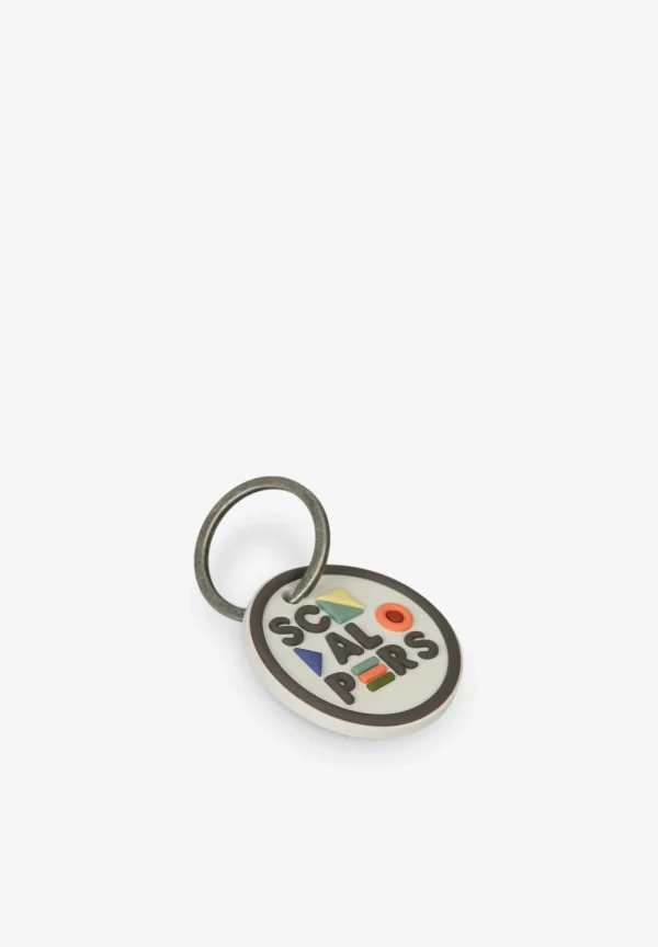 scalperscompany Llavero Circular Logo-Hombre Llaveros