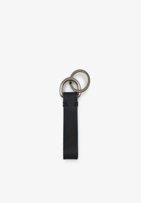 scalperscompany Llavero Piel Doble Hebilla-Hombre Llaveros
