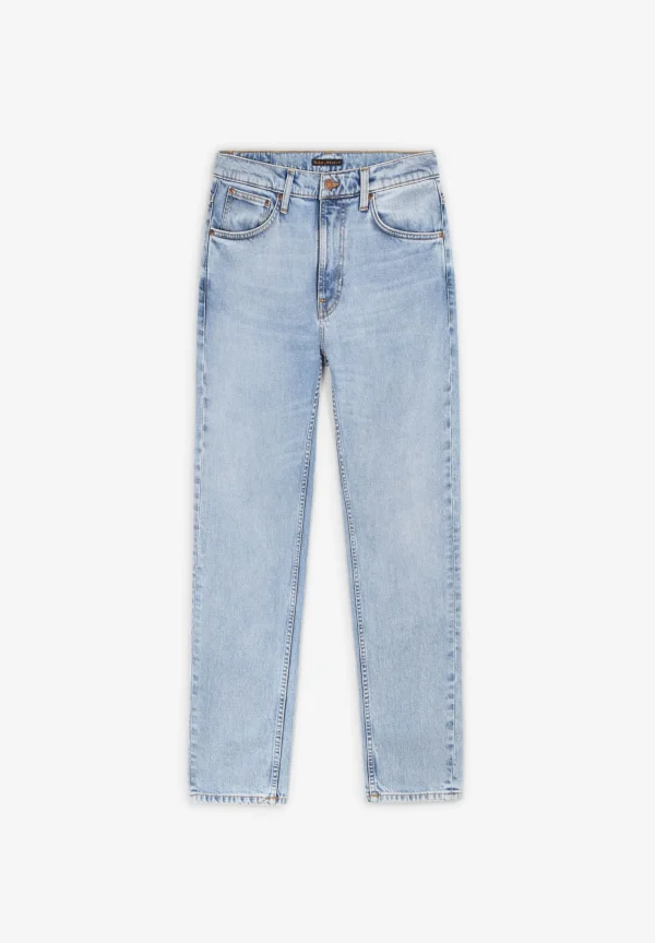 NUDIE JEANS | Pantalon Lean Dean Calm Blues-Hombre Pantalones