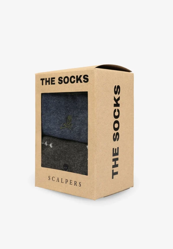 scalperscompany Pack Calcetines Navidad-Hombre Calcetines