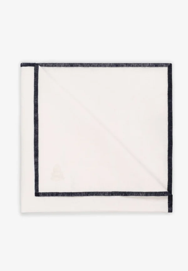 scalperscompany Pack Servilletas Lino Borde Contraste-Home Manteleria