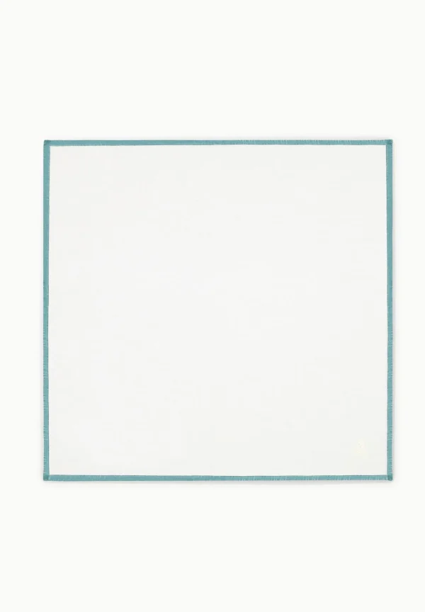 scalperscompany Pack Servilletas Lino Borde Contraste-Home Manteleria