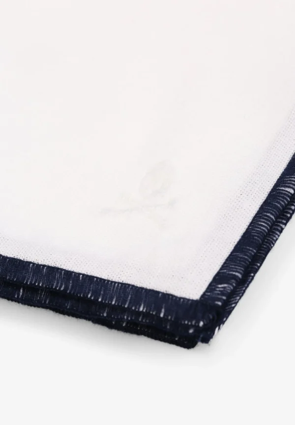 scalperscompany Pack Servilletas Lino Borde Contraste-Home Manteleria