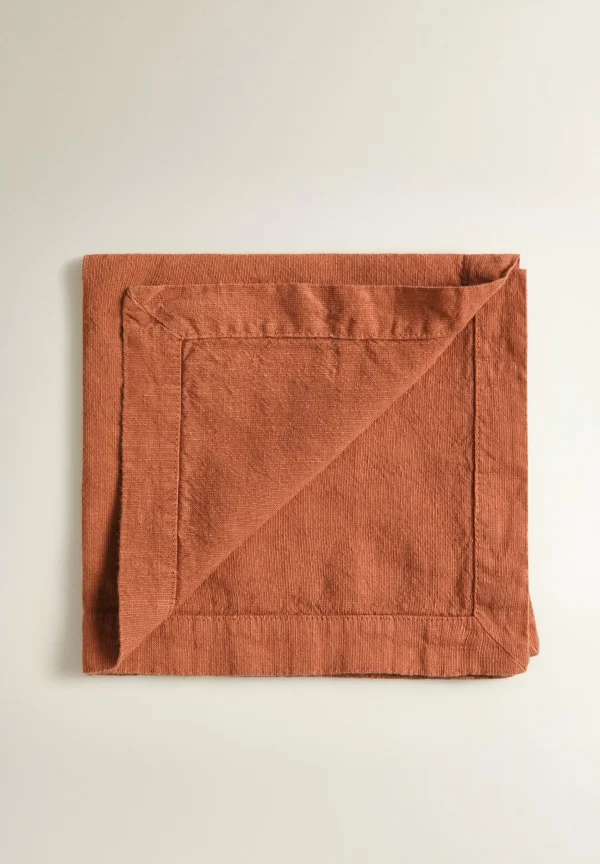 scalperscompany Pack Servilletas Lino Lisas-Home Manteleria