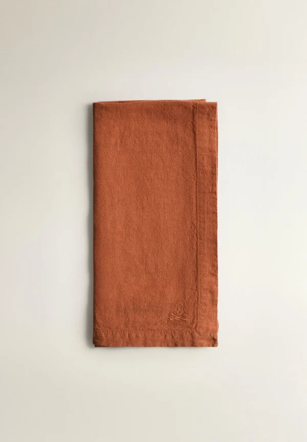 scalperscompany Pack Servilletas Lino Lisas-Home Manteleria