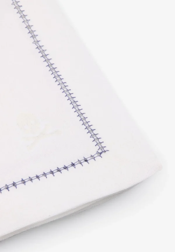 scalperscompany Pack Servilletas Lino Pespunte Contraste-Home Manteleria