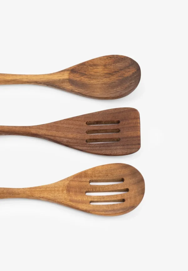 scalperscompany Pack Utensilios De Madera Calavera-Home Almacenaje Y Utensilios