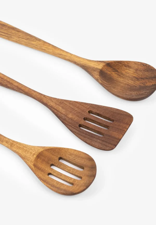 scalperscompany Pack Utensilios De Madera Calavera-Home Almacenaje Y Utensilios