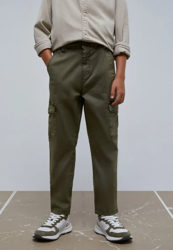scalperscompany Pantalon Cargo-Niños Pantalones