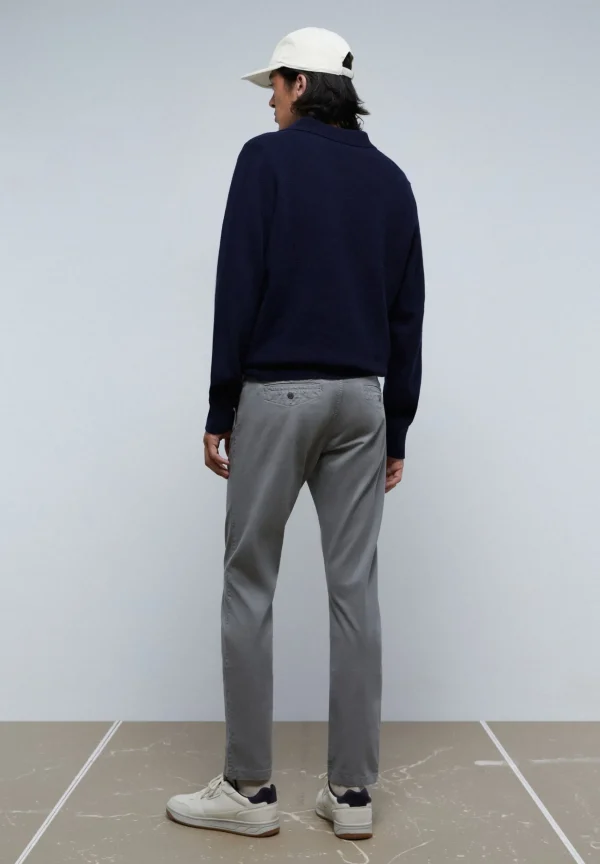 scalperscompany Pantalon Chino Casual-Hombre Pantalones