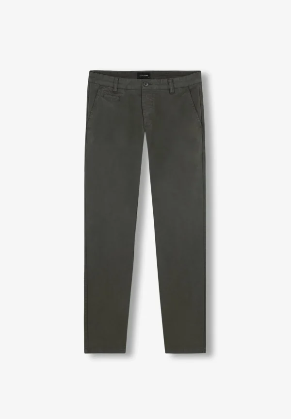scalperscompany Pantalon Chino Casual-Hombre Pantalones