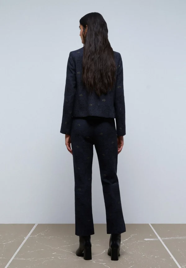scalperscompany Pantalon Flare Motivos-Mujer Coleccion