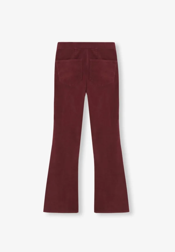 scalperscompany Pantalon Flare Pana-Mujer Pantalones