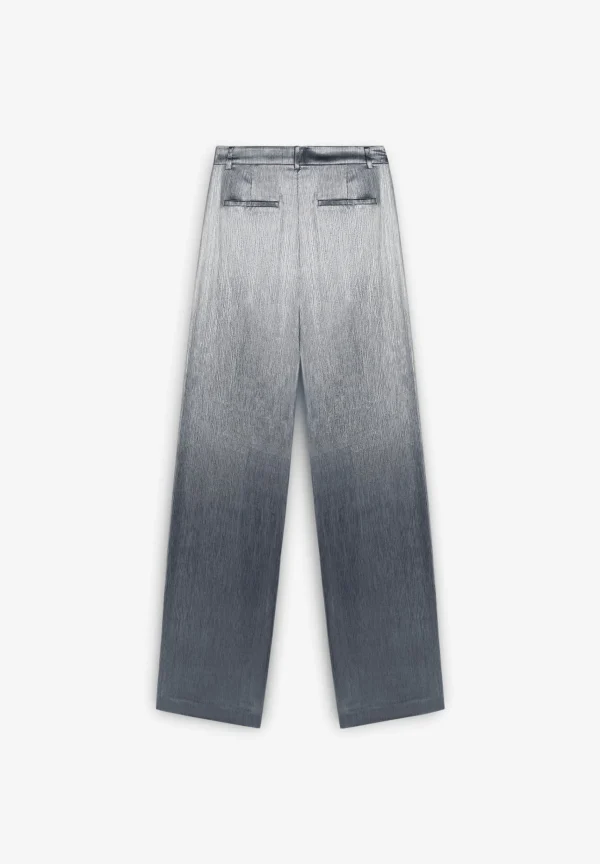 scalperscompany Pantalon Palazzo Satinado-Mujer Coleccion