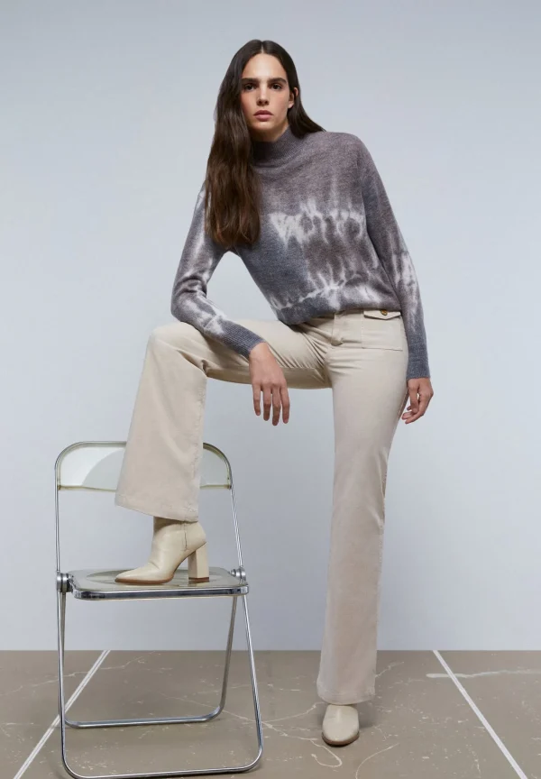 scalperscompany Pantalon Pana Bootcut-Mujer Pantalones