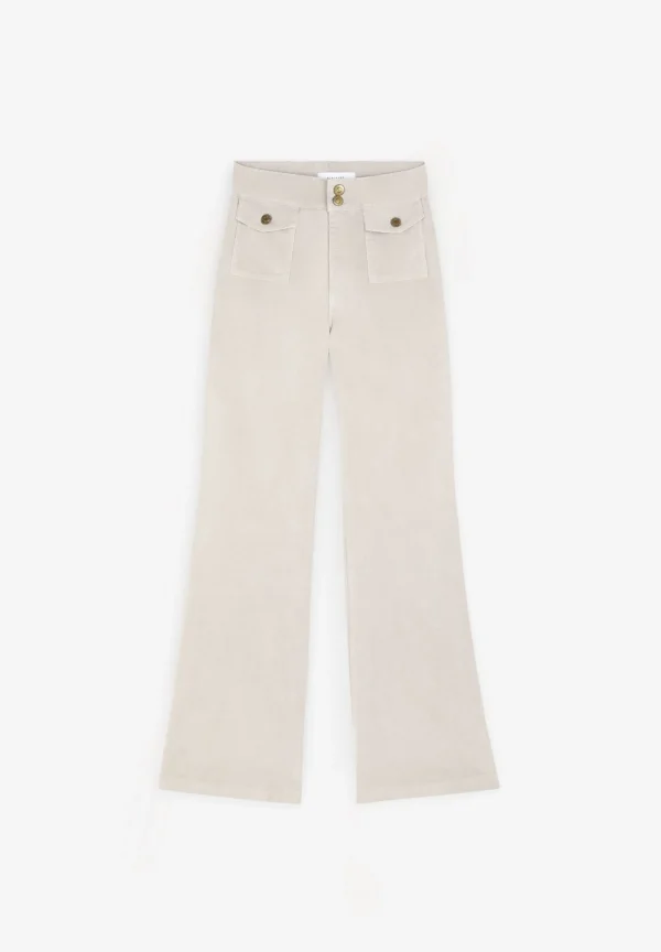 scalperscompany Pantalon Pana Bootcut-Mujer Pantalones
