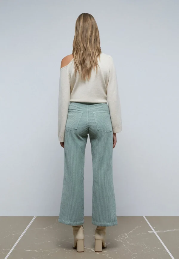 scalperscompany Pantalon Pana Culotte-Mujer Pantalones