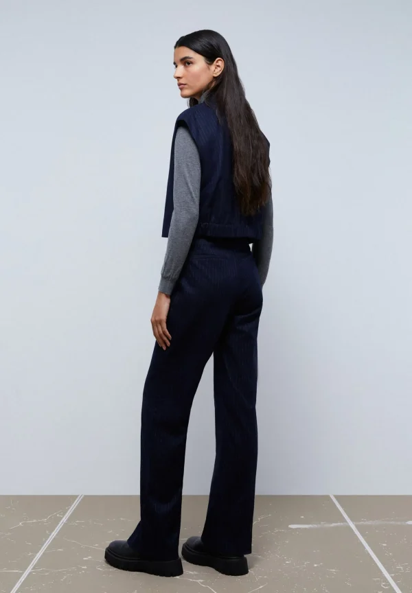 scalperscompany Pantalon Recto Raya Diplomatica-Mujer Total Look