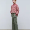 scalperscompany Pantalon Wide Leg Bajo Desflecado-Niños Pantalones Y Petos