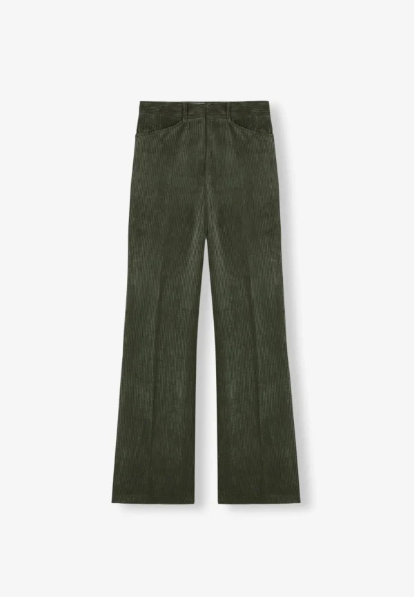 scalperscompany Pantalon Wide Leg Pana-Mujer Pantalones