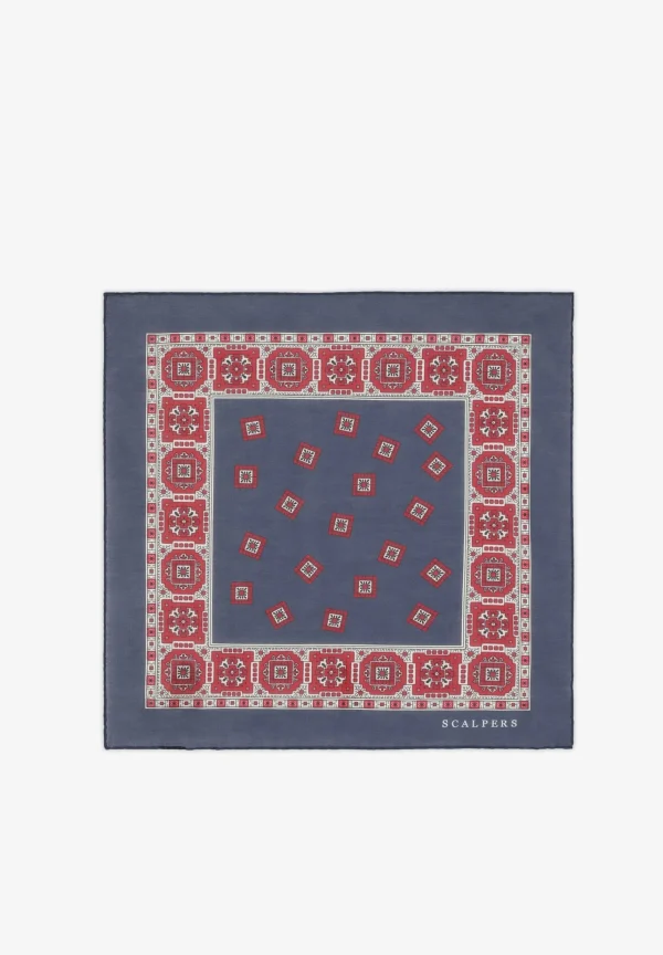 scalperscompany Panuelo Motivos Contraste-Hombre Panuelos